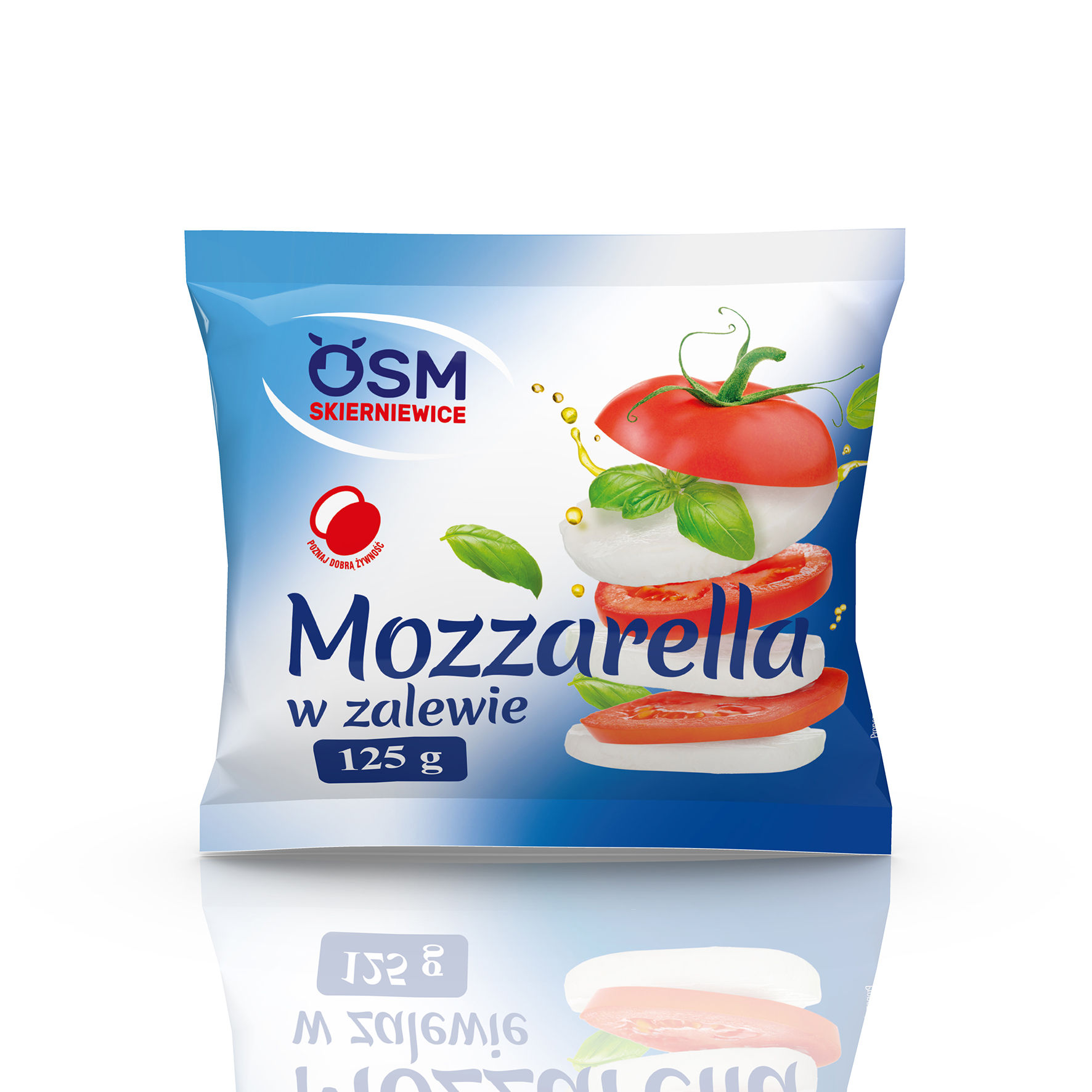 Mozzarella w zalewie 125 g OSM Skierniewice